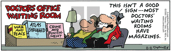 Frank and Ernest on Thursday October 2, 2003 Comic Strip