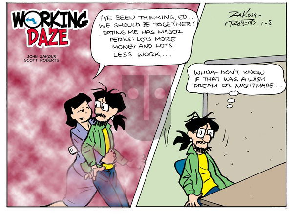 Working Daze - Sunday January 8, 2017 Comic Strip