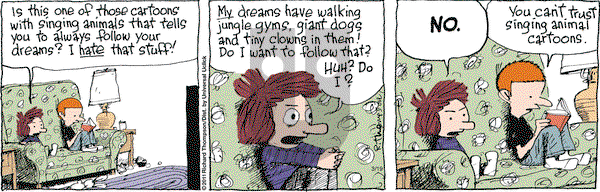 Cul de Sac on Saturday March 19, 2011 Comic Strip