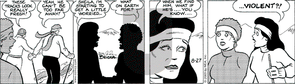 Alley Oop on Wednesday August 27, 2003 Comic Strip