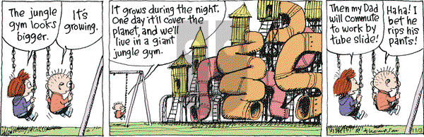 Cul de Sac on Monday November 3, 2008 Comic Strip