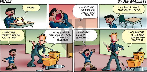 Frazz on Sunday November 4, 2012 Comic Strip