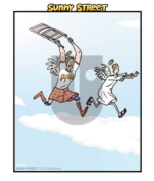 Sunny Street on Monday August 10, 2015 Comic Strip