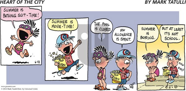 Heart of the City on Sunday June 12, 2016 Comic Strip