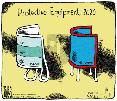 Tom Toles on Monday August 10, 2020 Comic Strip