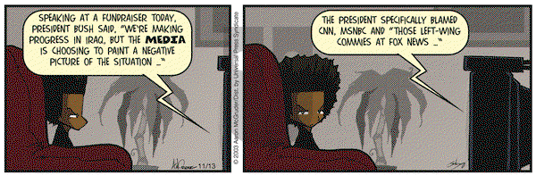 The Boondocks - Thursday November 13, 2003 Comic Strip
