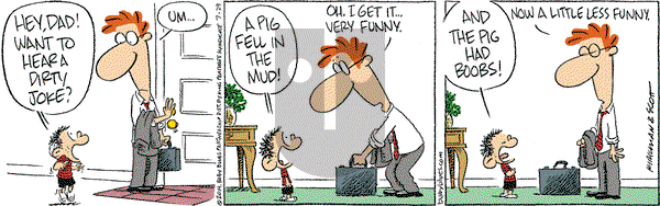 Baby Blues on Tuesday July 29, 2014 Comic Strip