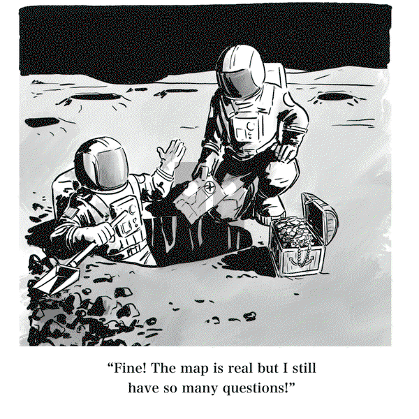 Mannequin on the Moon on Monday December 11, 2023 Comic Strip