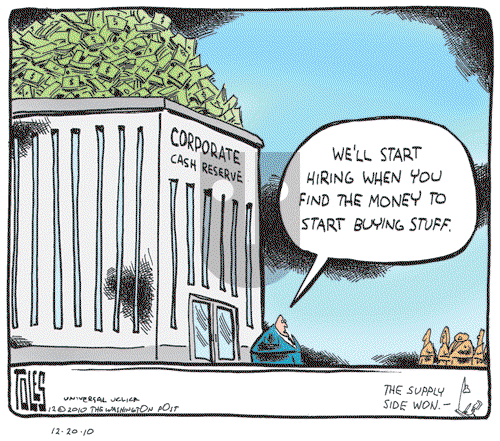 Tom Toles - Monday December 20, 2010 Comic Strip