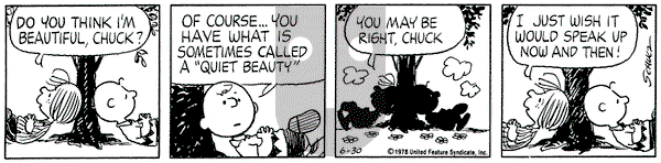 Peanuts on Friday June 30, 1978 Comic Strip