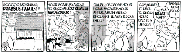 Drabble on Monday April 9, 2007 Comic Strip