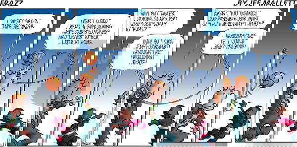 Frazz on Sunday June 1, 2003 Comic Strip