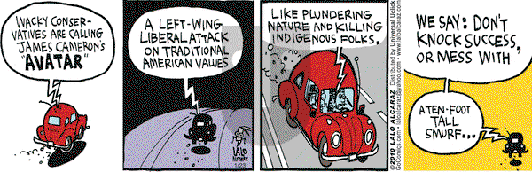 La Cucaracha - Saturday January 23, 2010 Comic Strip