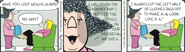 The Born Loser on Wednesday October 5, 2016 Comic Strip