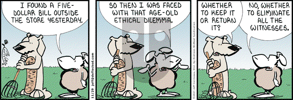 DeFlocked - Monday November 29, 2021 Comic Strip