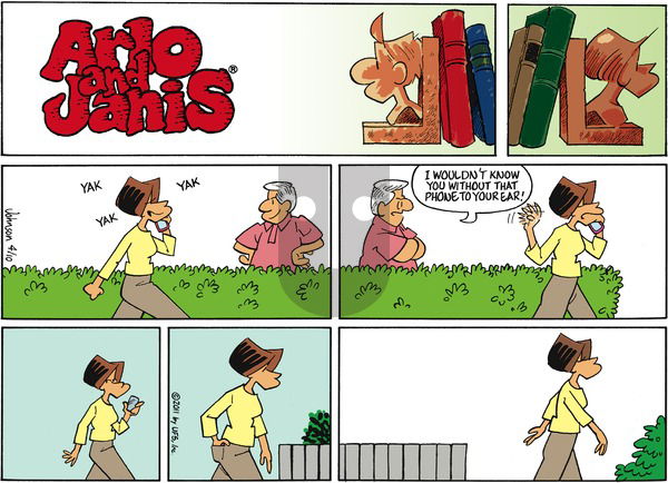 Arlo and Janis on Sunday April 10, 2011 Comic Strip