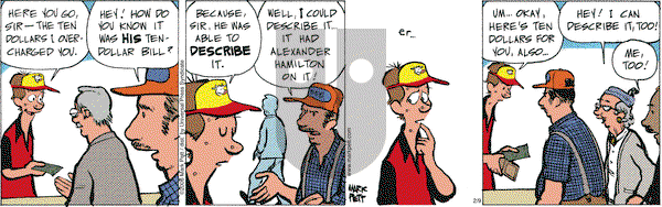 Lucky Cow on Thursday February 9, 2006 Comic Strip