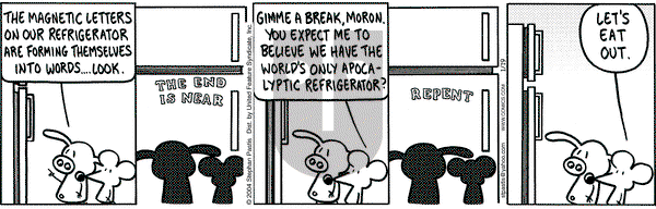 Pearls Before Swine on Monday January 19, 2004 Comic Strip