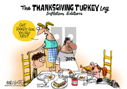 Mike Lester - Friday November 17, 2023 Comic Strip