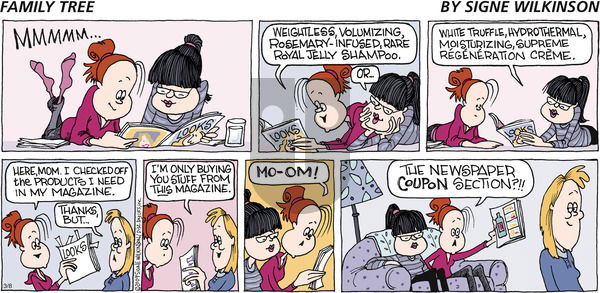 Family Tree on Sunday March 9, 2025 Comic Strip