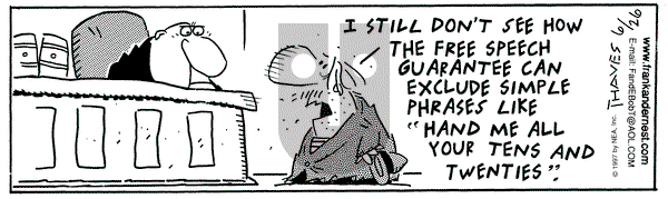 Frank and Ernest on Thursday June 26, 1997 Comic Strip