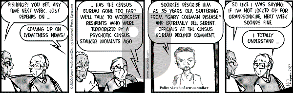The Boondocks on Friday February 29, 2008 Comic Strip