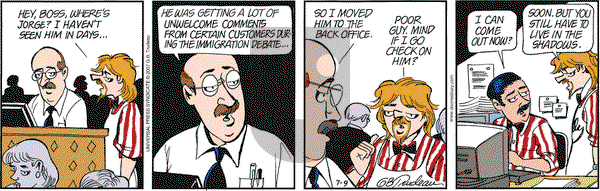 Doonesbury on Monday July 9, 2007 Comic Strip