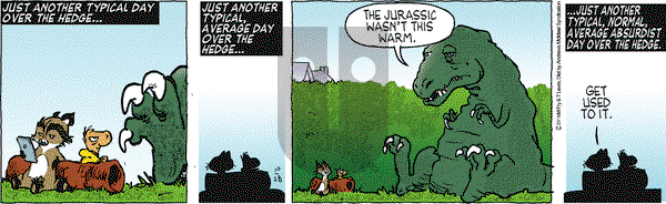 Over the Hedge on Monday October 28, 2019 Comic Strip