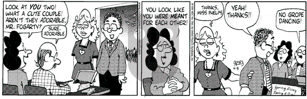 Luann on Monday April 5, 1999 Comic Strip