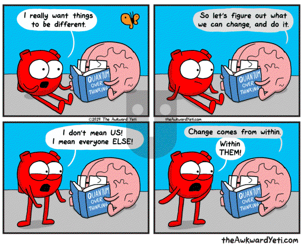 The Awkward Yeti on Thursday April 16, 2020 Comic Strip