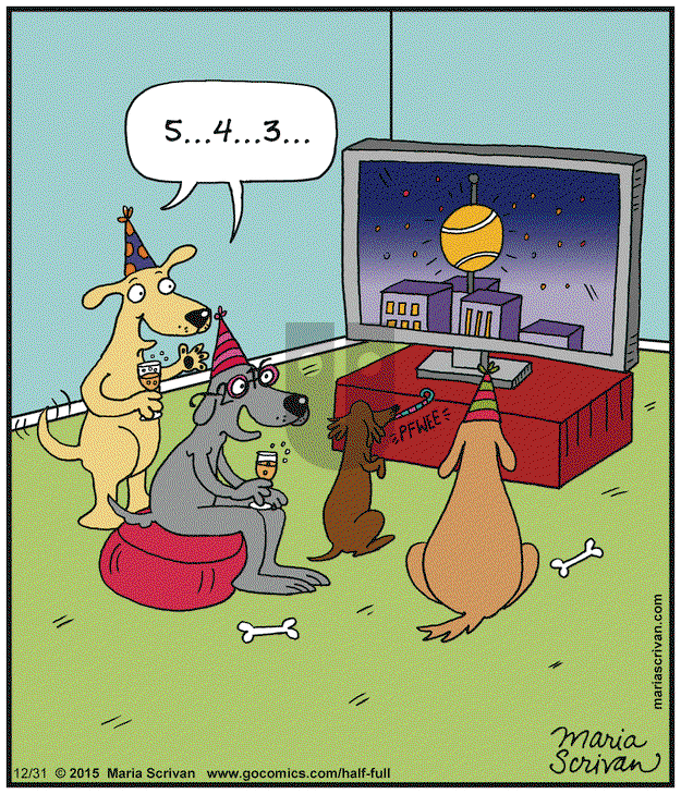 Half Full on Monday December 30, 2024 Comic Strip