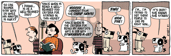 Pooch Cafe on Friday August 1, 2008 Comic Strip