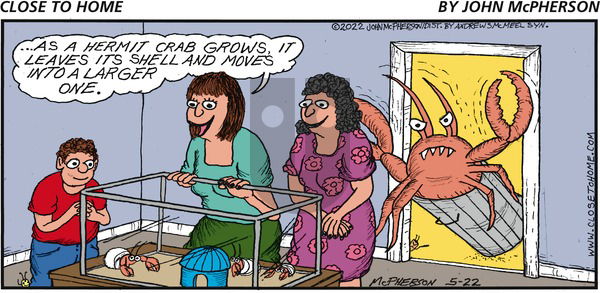 Close to Home - Sunday May 22, 2022 Comic Strip