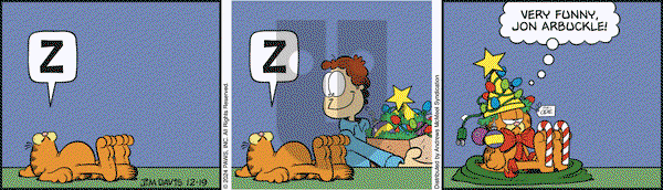 Garfield - Thursday December 19, 2024 Comic Strip