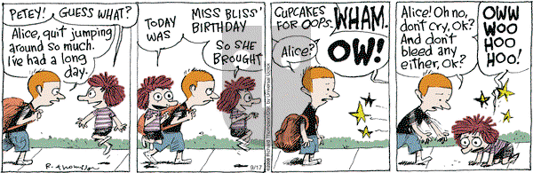 Cul de Sac on Tuesday September 17, 2013 Comic Strip
