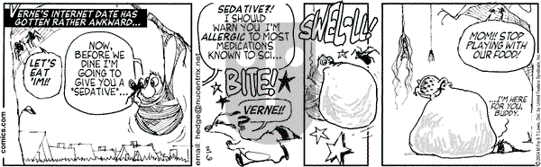 Over the Hedge on Friday February 6, 2004 Comic Strip