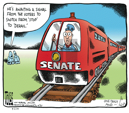 Tom Toles on Tuesday September 2, 2014 Comic Strip