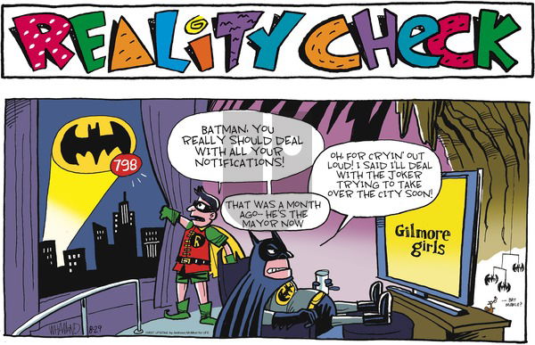 Reality Check on Sunday August 29, 2021 Comic Strip