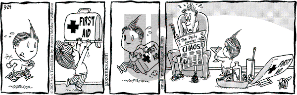 Lio on Monday March 24, 2025 Comic Strip