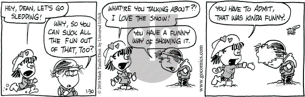Heart of the City on Saturday January 30, 2016 Comic Strip