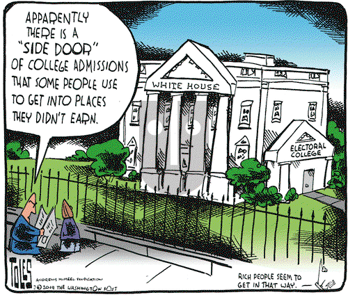 Tom Toles on Wednesday March 20, 2019 Comic Strip