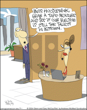 The Flying McCoys - Thursday August 1, 2024 Comic Strip