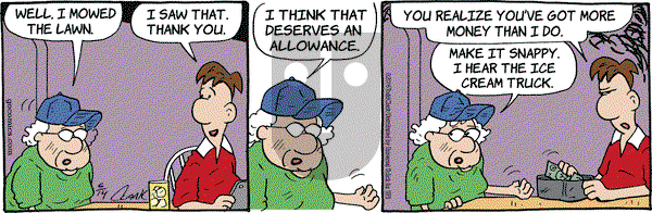 Lola on Tuesday June 14, 2016 Comic Strip