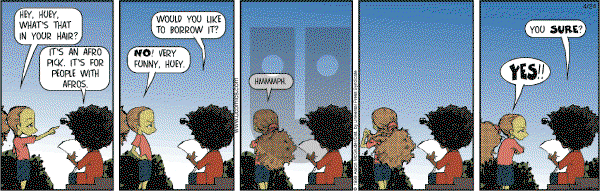 The Boondocks on Tuesday April 25, 2006 Comic Strip