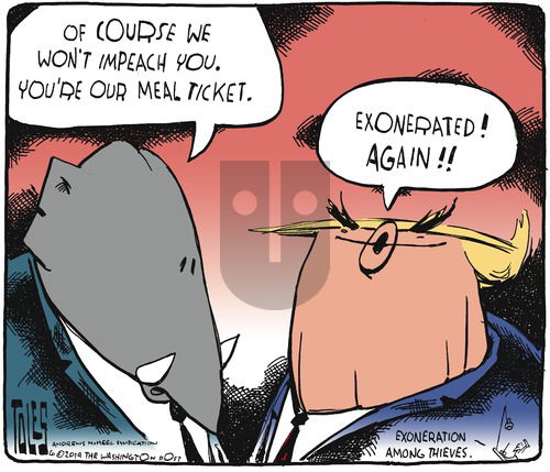 Tom Toles on Sunday June 2, 2019 Comic Strip
