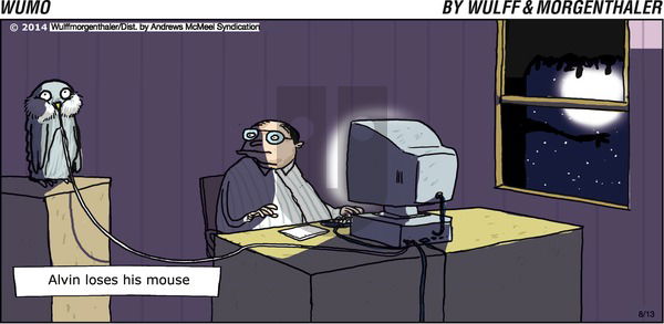WuMo on Sunday August 13, 2017 Comic Strip