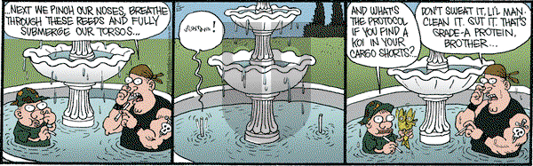 Monty on Saturday July 25, 2015 Comic Strip