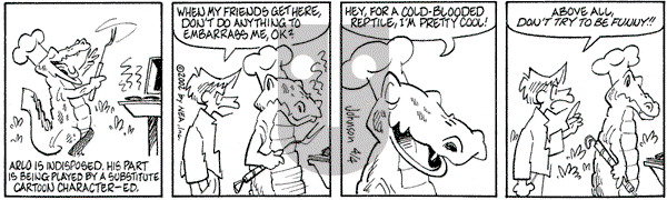 Arlo and Janis on Thursday April 4, 2002 Comic Strip
