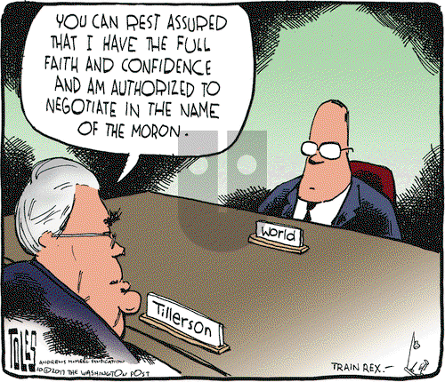 Tom Toles on Friday October 6, 2017 Comic Strip