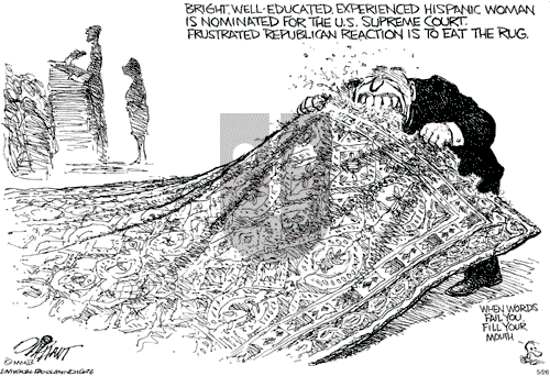 Pat Oliphant on Tuesday May 26, 2009 Comic Strip